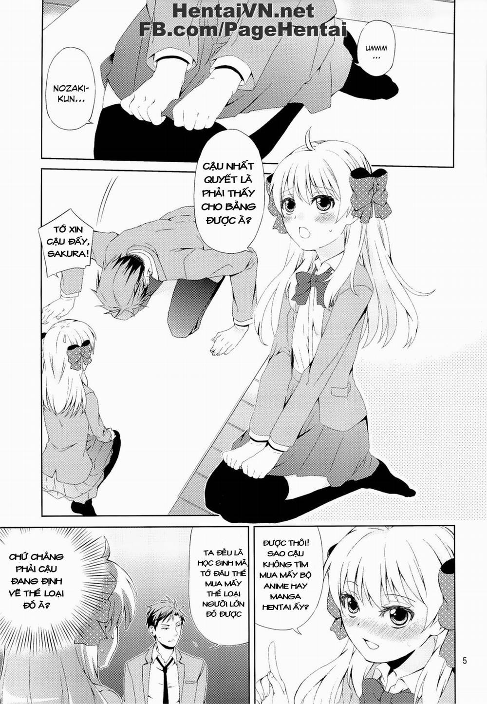 Kikan Shoujo Sakura-san (Gekkan Shoujo Nozaki-kun) Chương Oneshot Trang 3