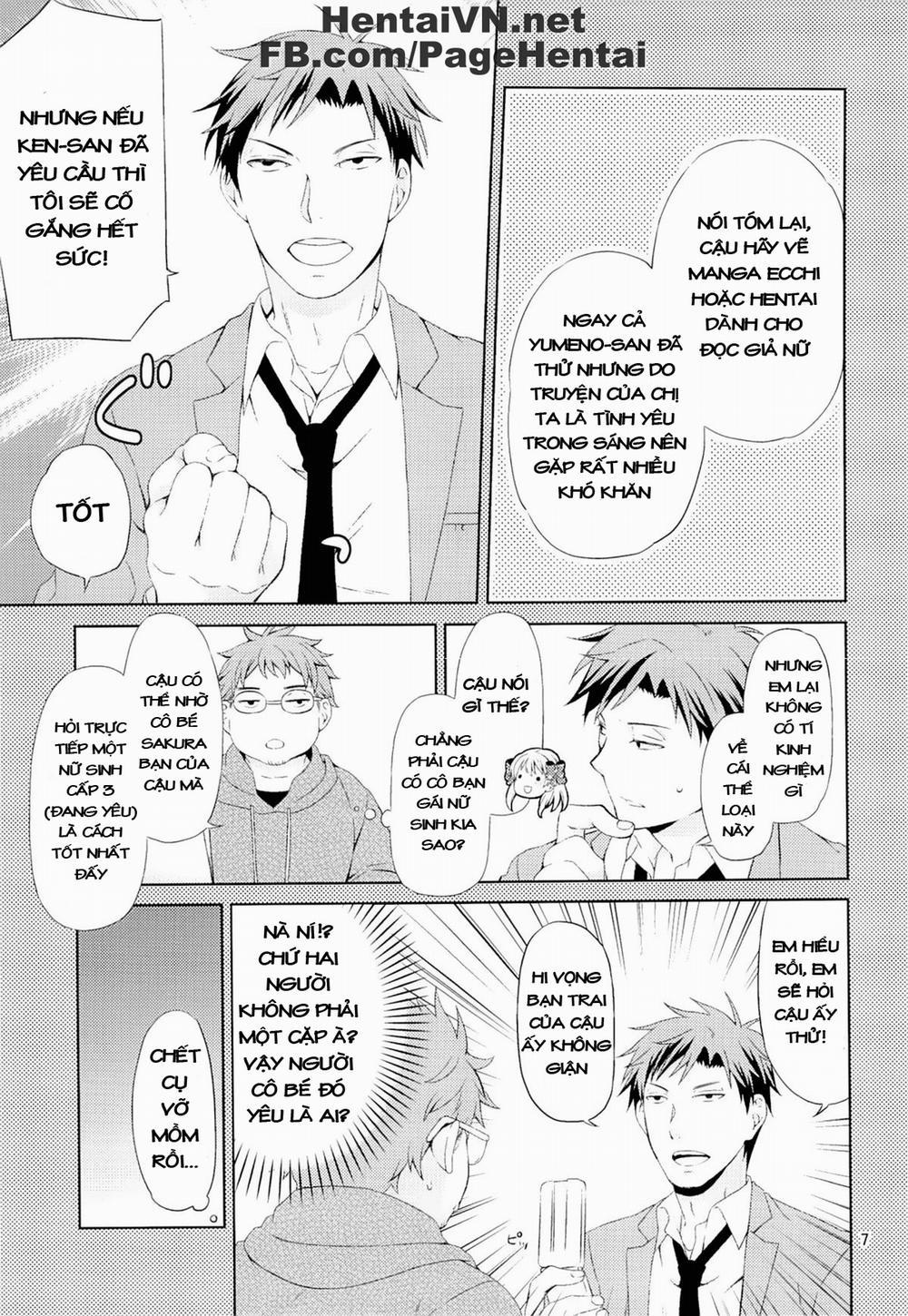 Kikan Shoujo Sakura-san (Gekkan Shoujo Nozaki-kun) Chương Oneshot Trang 5