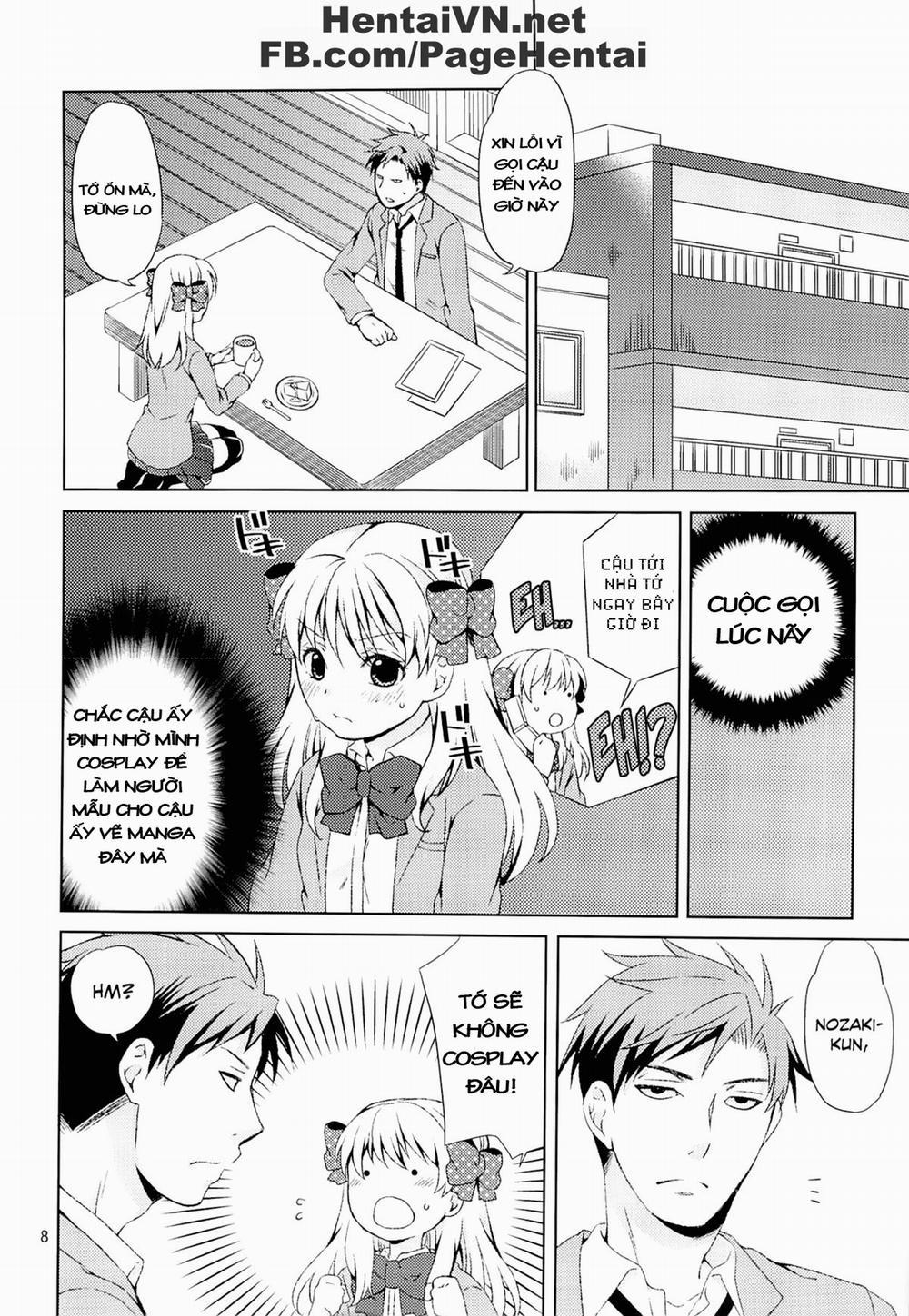 Kikan Shoujo Sakura-san (Gekkan Shoujo Nozaki-kun) Chương Oneshot Trang 6