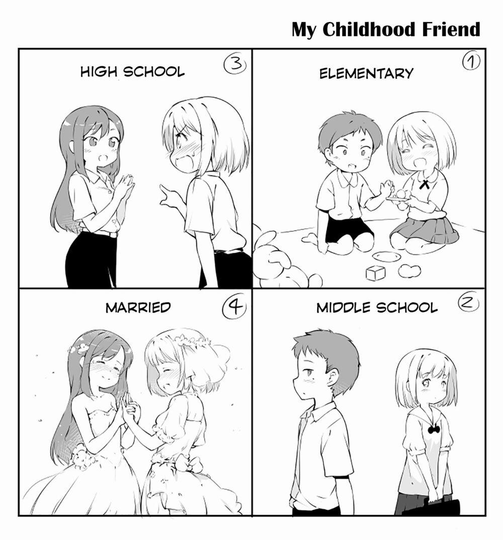 Lesbian (?) Childhood Friends Chương 1 Trang 1