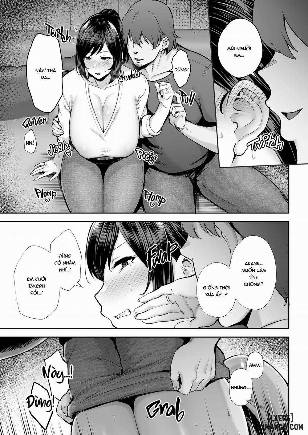 Netorareta Bakunyuu Osananajimi Tsuma Akane -Mukashikkara Shinyuu (SeFri) to Yarimakuri Deshita lol- Chương Oneshot Trang 11