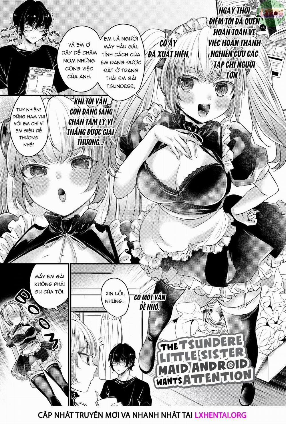 Ngất ngây ngọt ngào nóng bỏng Chương 2 0 The Tsundere Little Sister Maid Android Wants Attention Trang 2