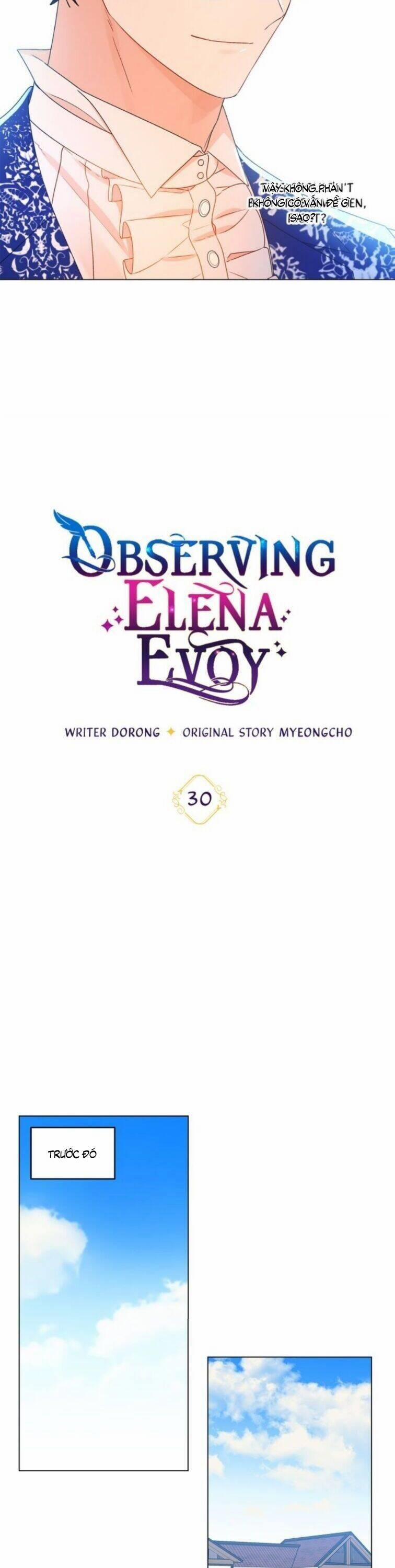 Nhật Ký Quan Sát Elena Evoy Chương 30 Trang 18