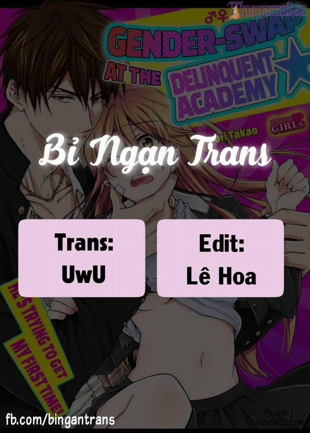 Nyotaika Yankee Gakuen: Ore no Hajimete, Nerawaretemasu! Chương 43 Trang 1