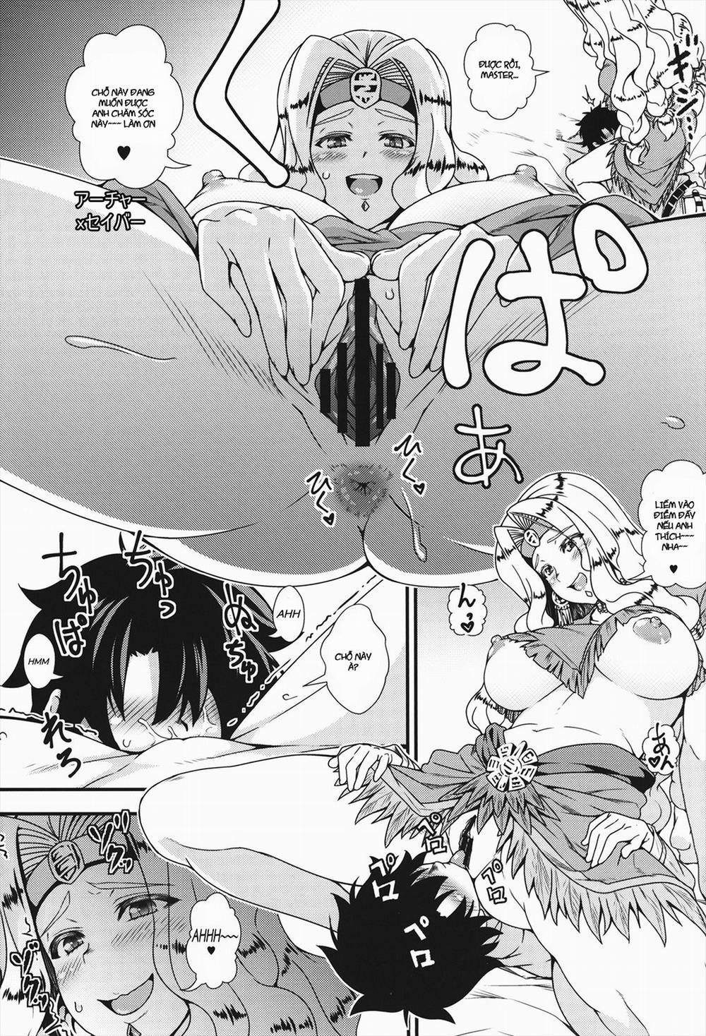 Onee-san Servant to Shota Master ga Zukkon Bakkon Suru Hon (Fate/Grand Order) Chương Oneshot Trang 10