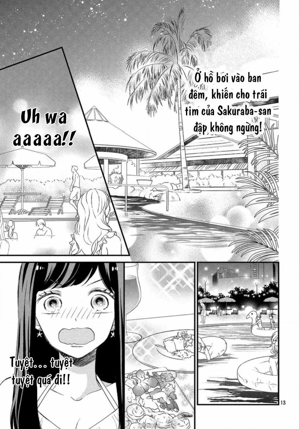 Sakuraba-San Wa Tomaranai! Chương 3 Trang 16