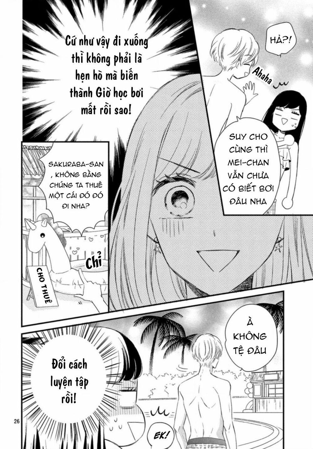 Sakuraba-San Wa Tomaranai! Chương 3 Trang 29