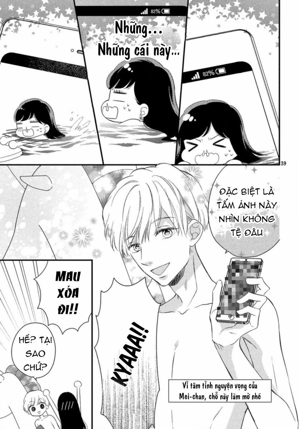 Sakuraba-San Wa Tomaranai! Chương 3 Trang 42