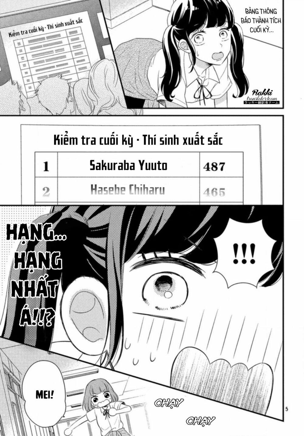 Sakuraba-San Wa Tomaranai! Chương 4 Trang 6