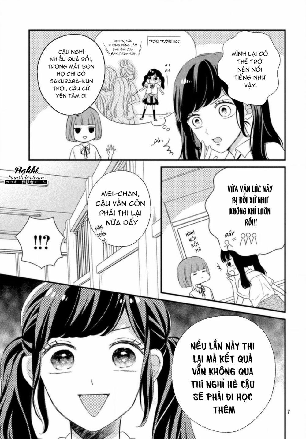 Sakuraba-San Wa Tomaranai! Chương 4 Trang 8