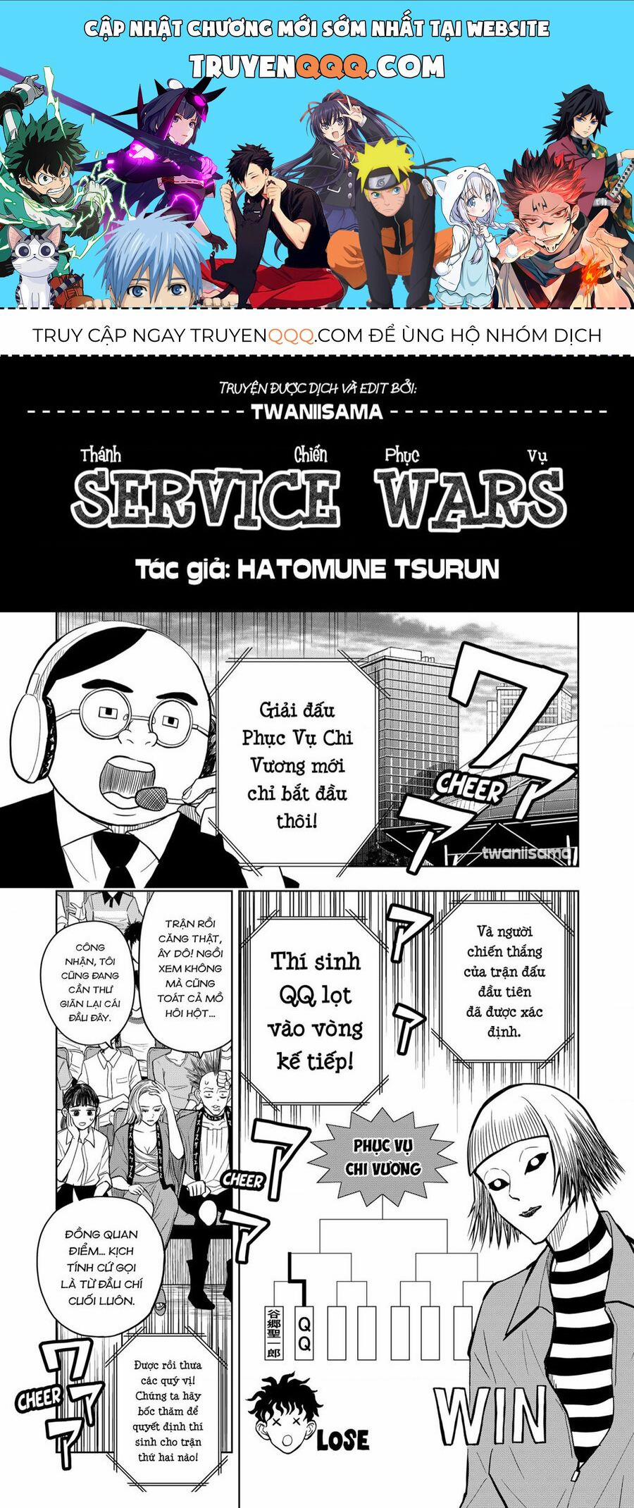 Service Wars - Thánh Chiến Phục Vụ Chương 20 Trang 1