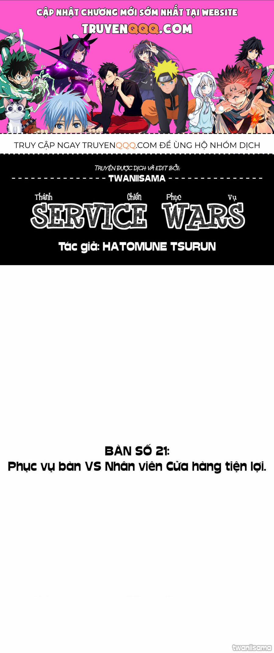 Service Wars - Thánh Chiến Phục Vụ Chương 21 Trang 1