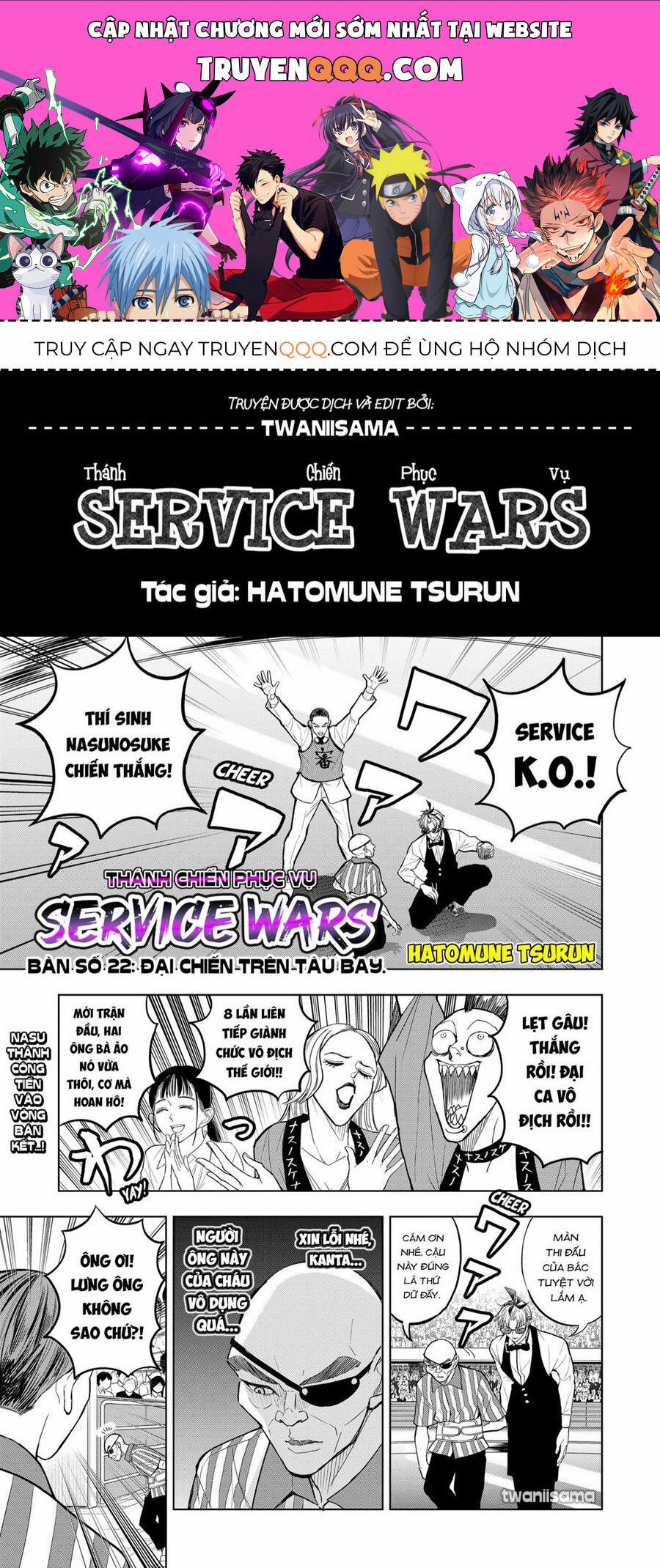 Service Wars - Thánh Chiến Phục Vụ Chương 22 Trang 1