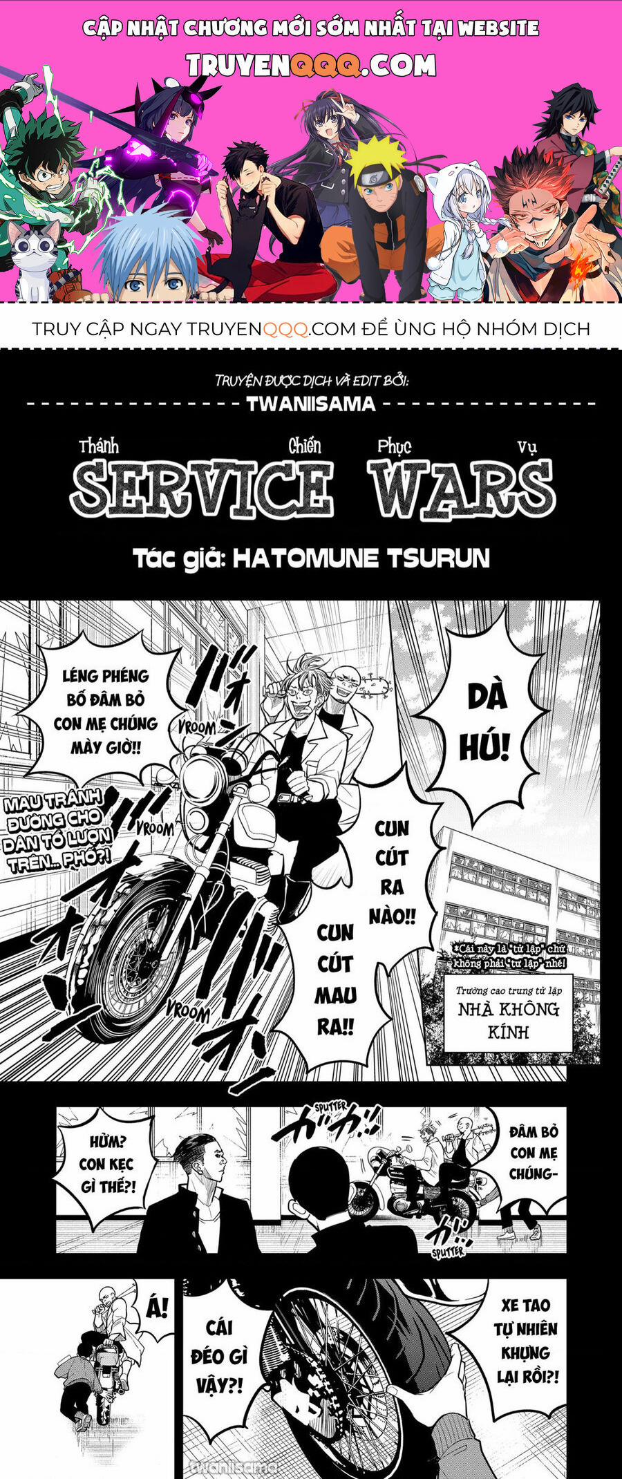 Service Wars - Thánh Chiến Phục Vụ Chương 24 Trang 1