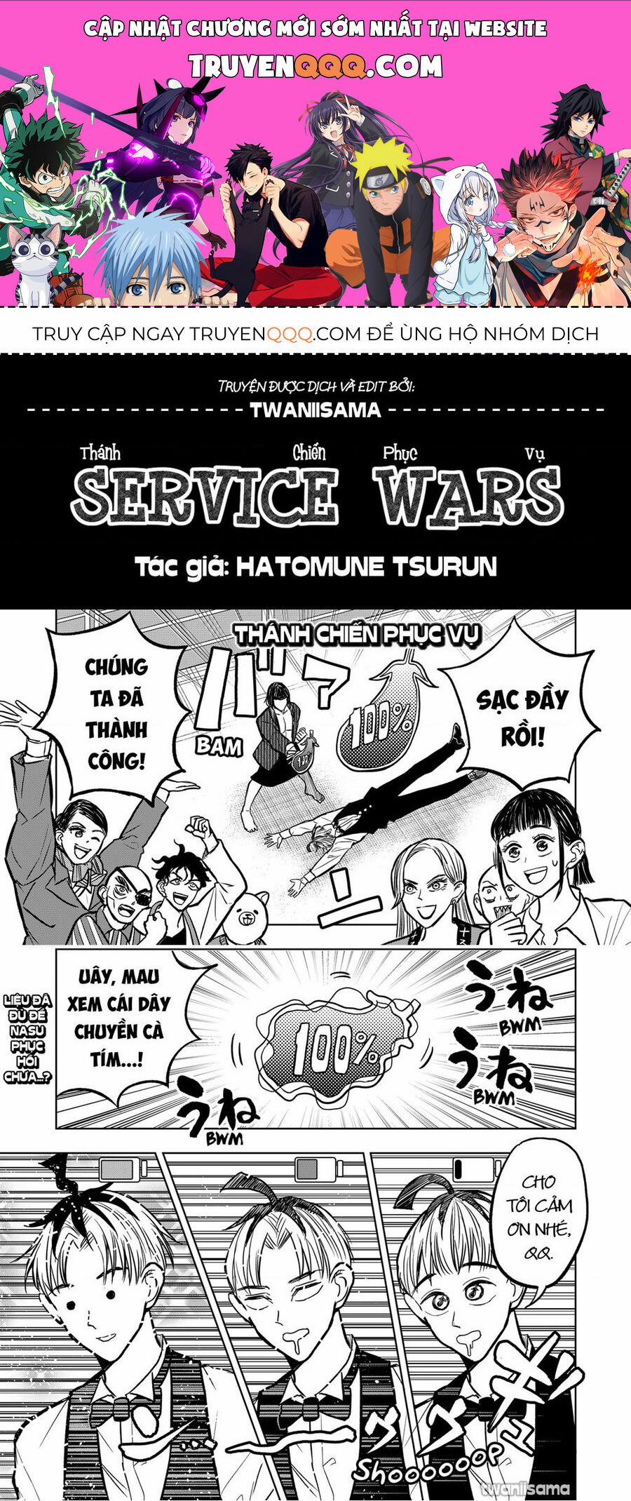 Service Wars - Thánh Chiến Phục Vụ Chương 35 Trang 1