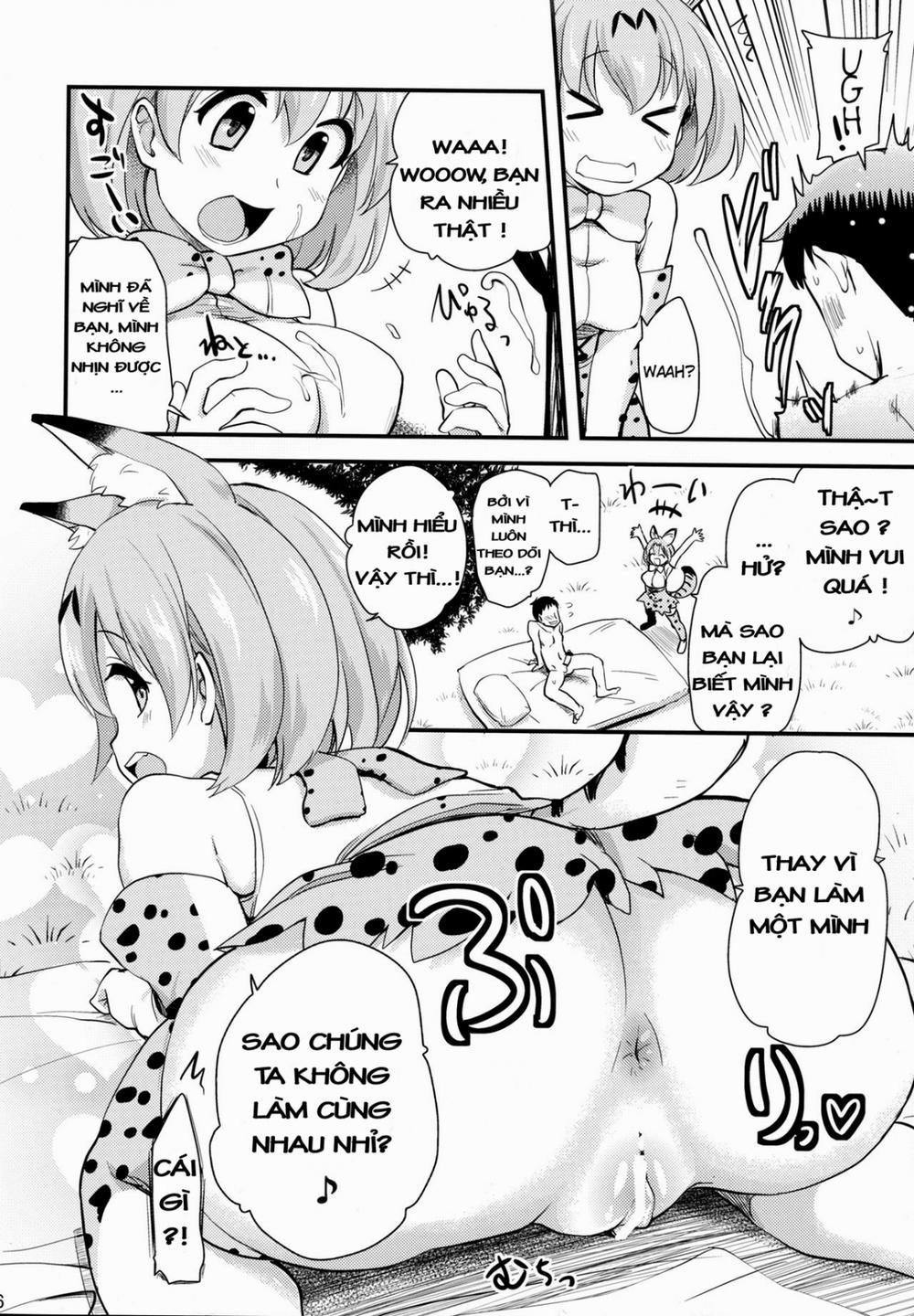 Sugoi! Anata wa Hitori Koubi Gokko ga Tokui na Friends Nanda ne - Serval-chan ni (Kemono Friends) Chương Oneshot Trang 7