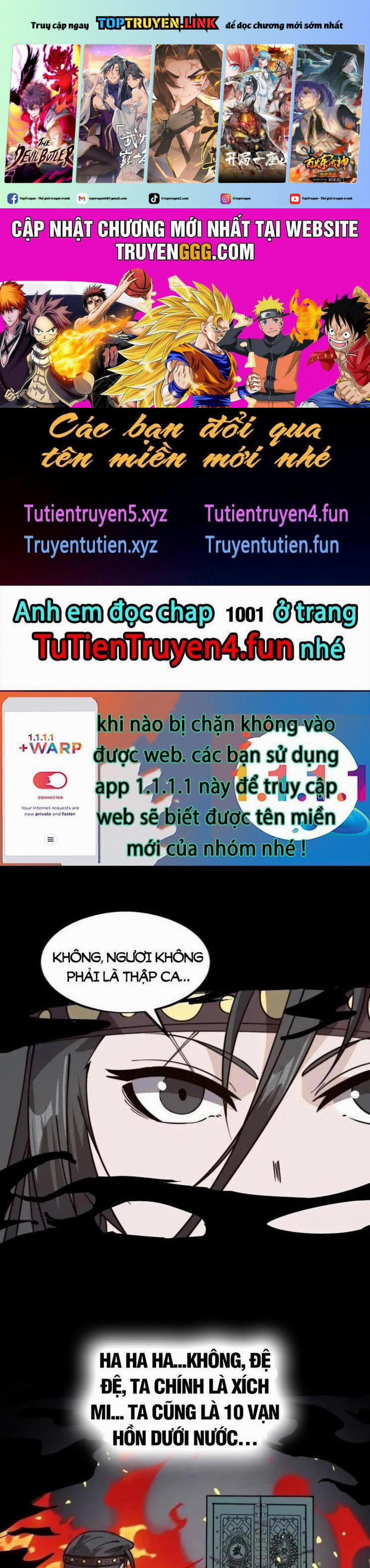 Ta Có Một Sơn Trại Chương 1000 Trang 1