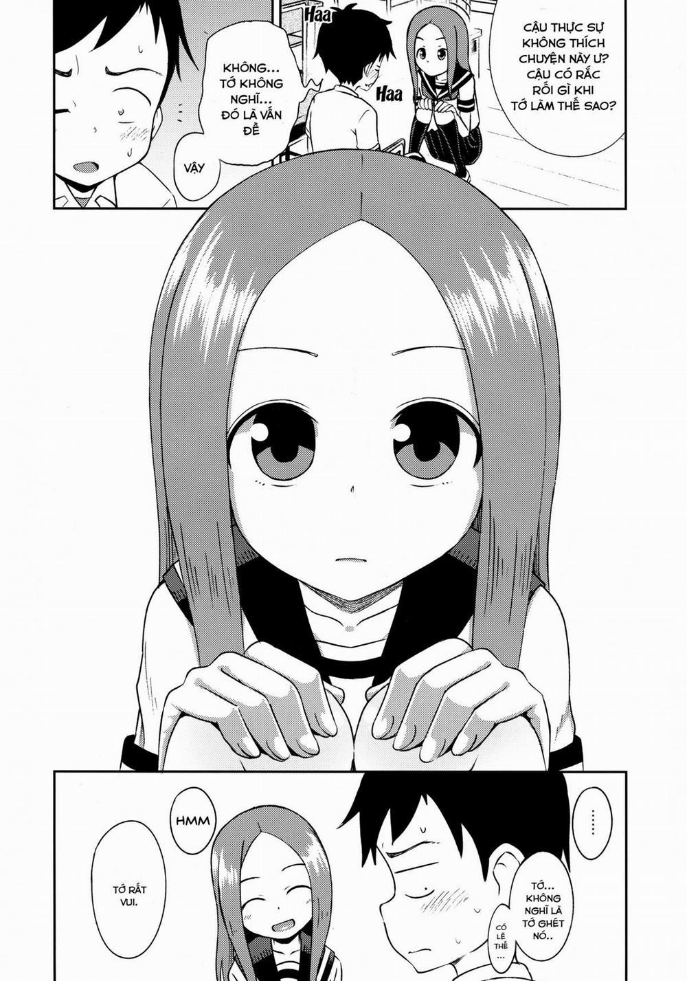 Takagi-san escalate (Karakai Jouzu no Takagi-san) Chương Oneshot Trang 11