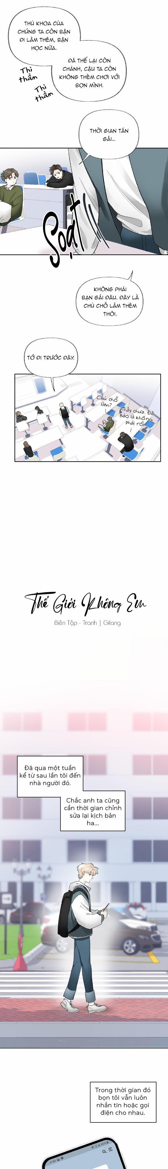 Thế Giới Không Em Chương 3 Trang 2