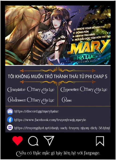 Tôi Không Muốn Trở Thành Thái Tử Phi Đâu Chương 5 2 Trang 1