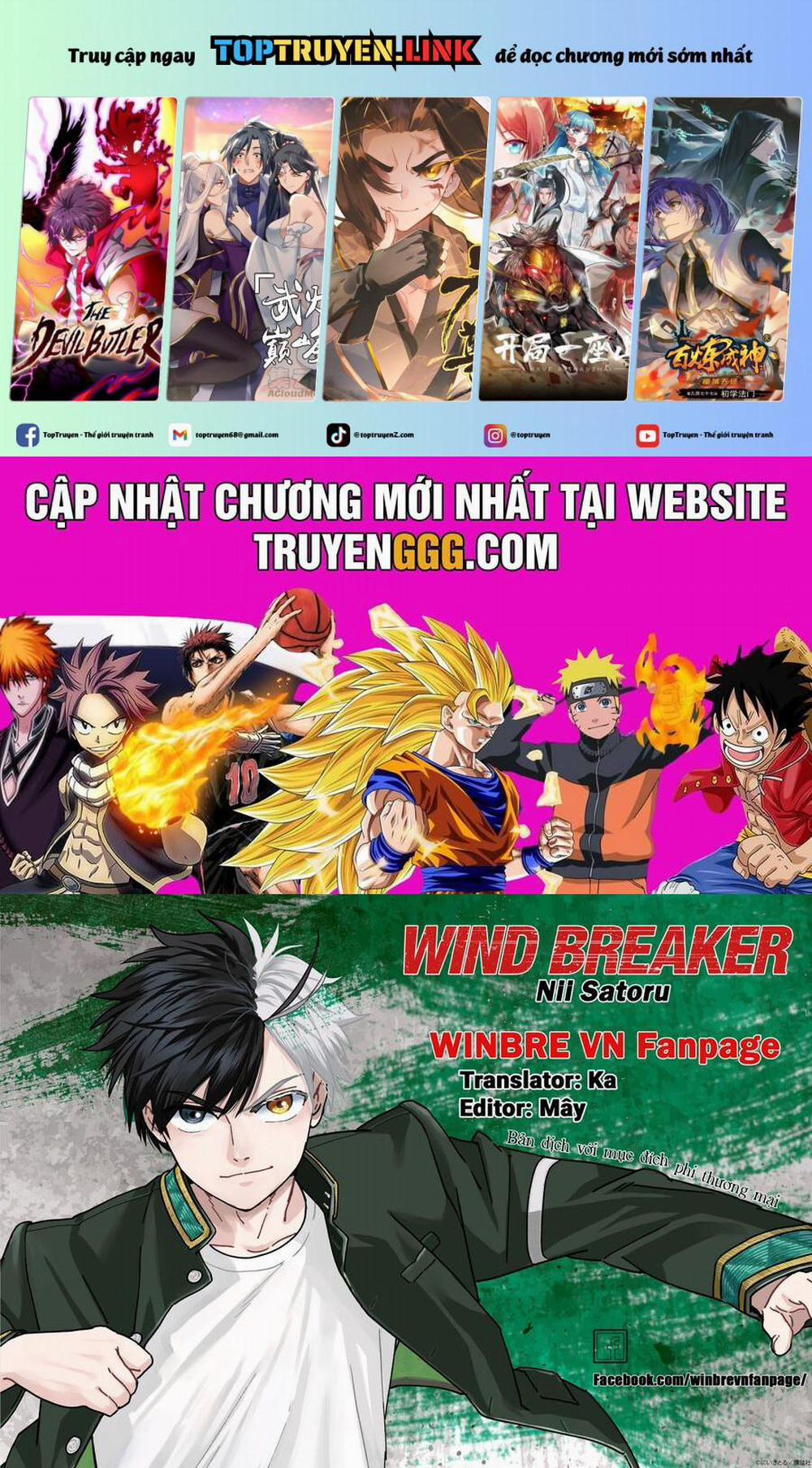 Wind Breaker (Nii Satoru) Chương 149 Trang 1