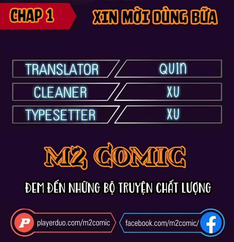 Xin Mời Dùng Bữa Chương 1 Trang 2